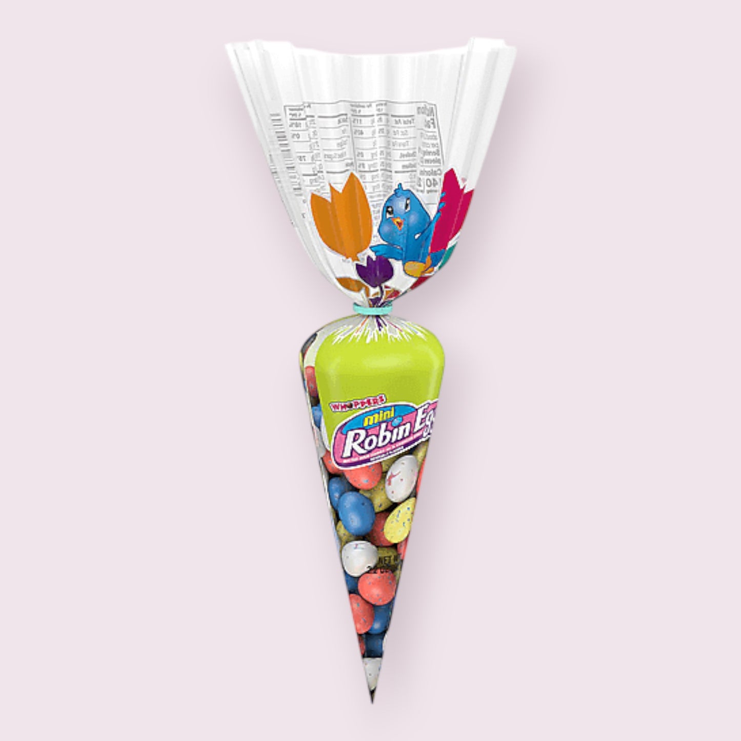 Whoppers Mini Robin Eggs Cone Bag Pixie Candy Shoppe