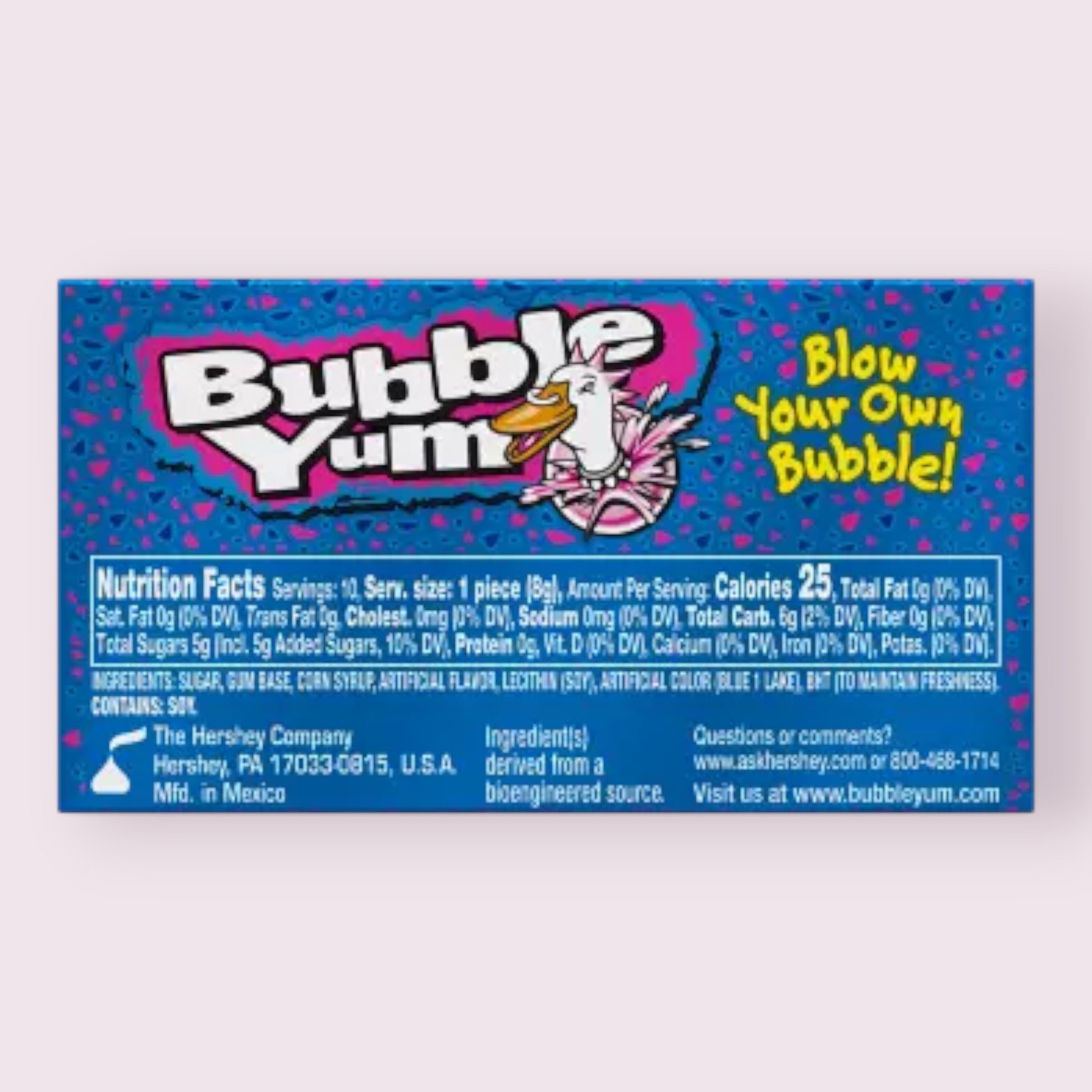 Bubble Yum Cotton Candy Gum  Pixie Candy Shoppe   