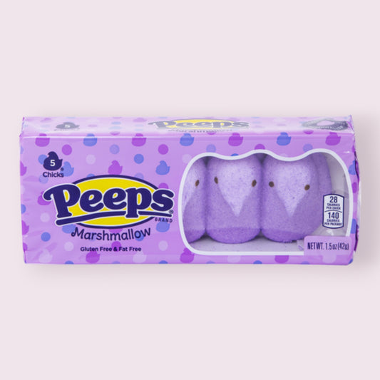 Peeps Purple Marshmallow Chicks 5ct  Pixie Candy Shoppe   