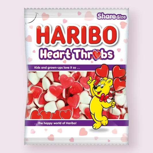 Haribo Heart Throbs Bag  Pixie Candy Shoppe   