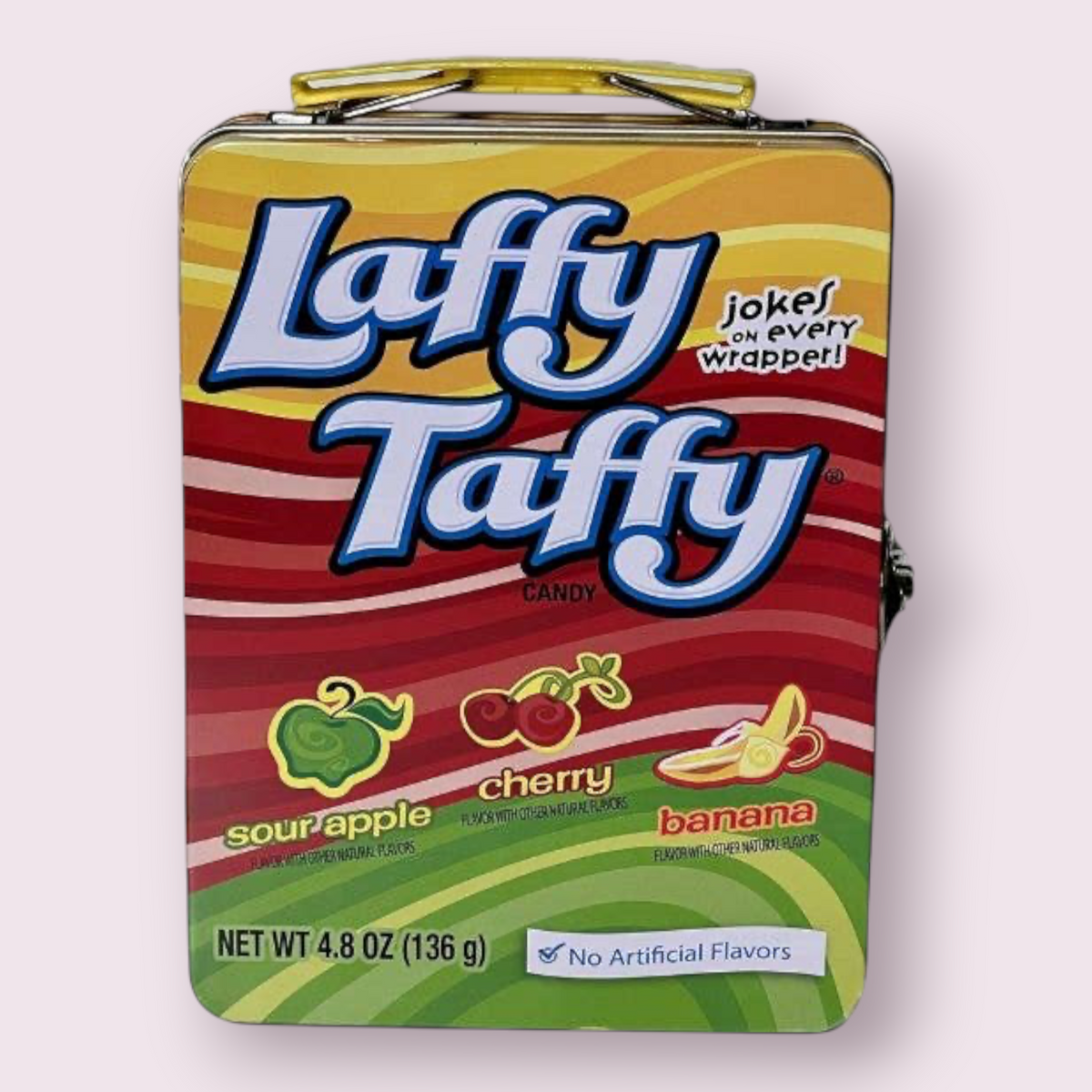 Laffy Taffy Metal Lunch Box 4.8oz Grandpa Joe's Candy Shop