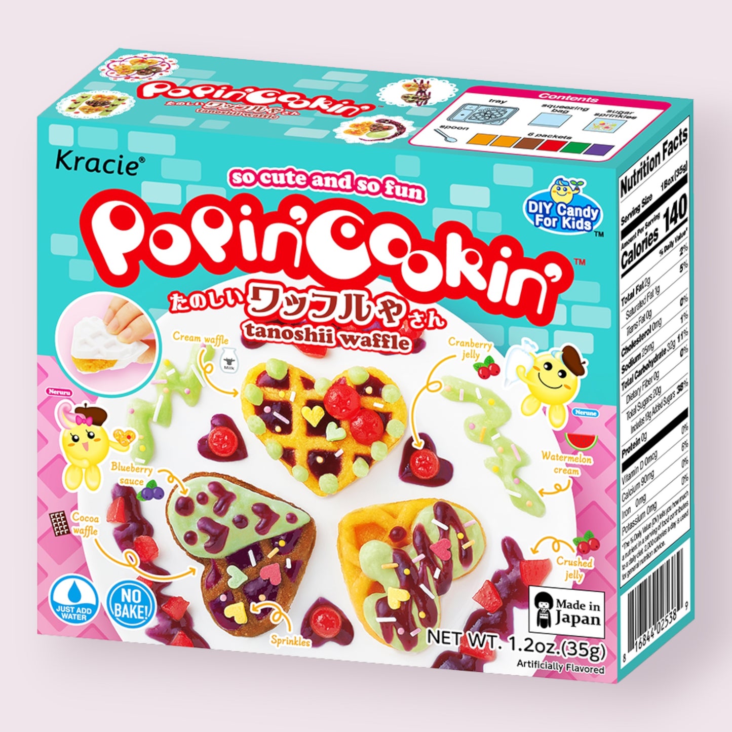 Popin' Cookin' Tanoshii Waffles  Pixie Candy Shoppe   
