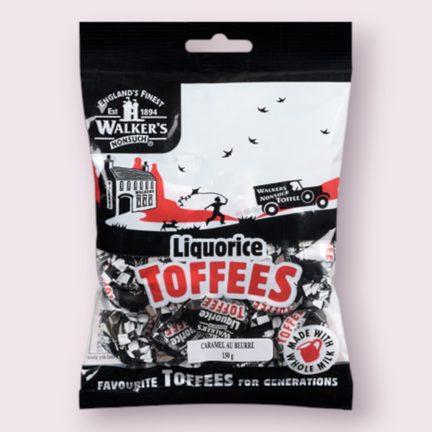 Walker’s Liquorice Toffee Bag Pixie Candy Shoppe