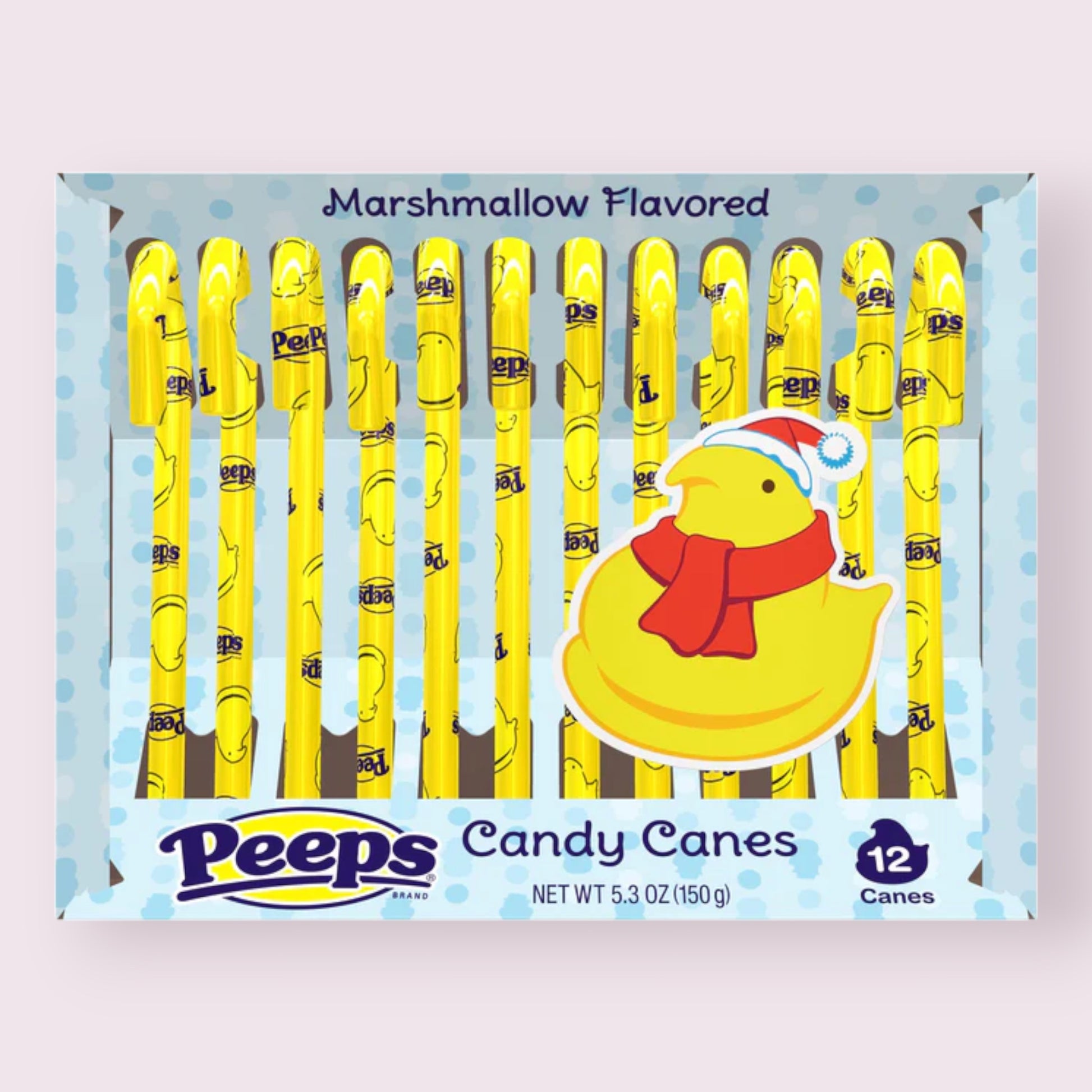 Peeps Marshmallow Flavour Candy Canes  Pixie Candy Shoppe   