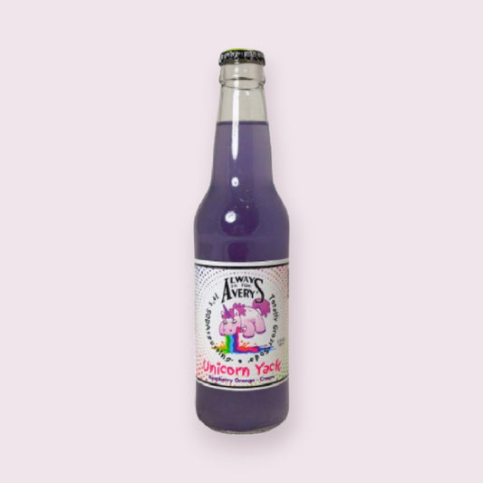 Unicorn Yak Soda Bottle Pop Pixie Candy Shoppe   