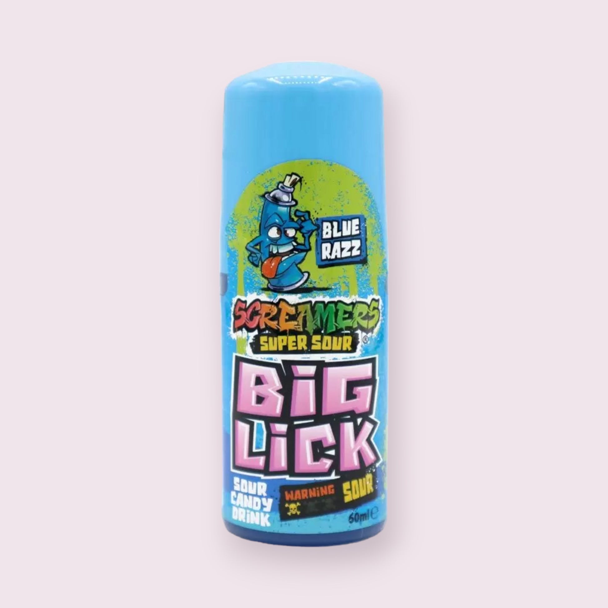 Screamers Big Lick Candy Roll  Pixie Candy Shoppe Blue razz  