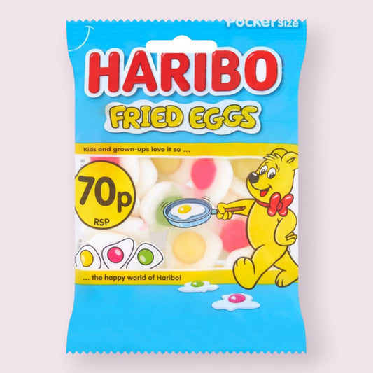 Haribo Fried Eggs Bag  Pixie Candy Shoppe   