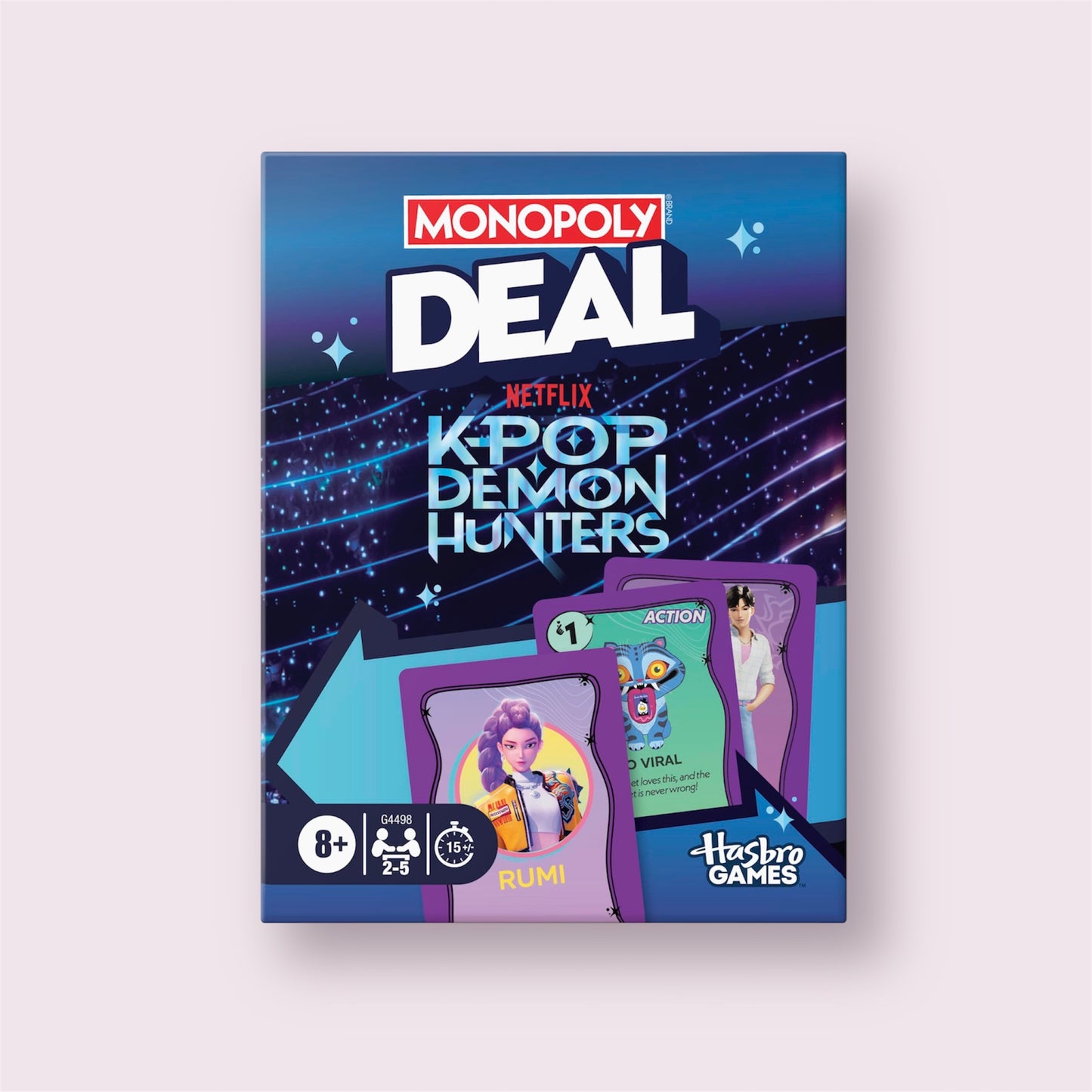 Monopoly Deal K-Pop Demon Hunters