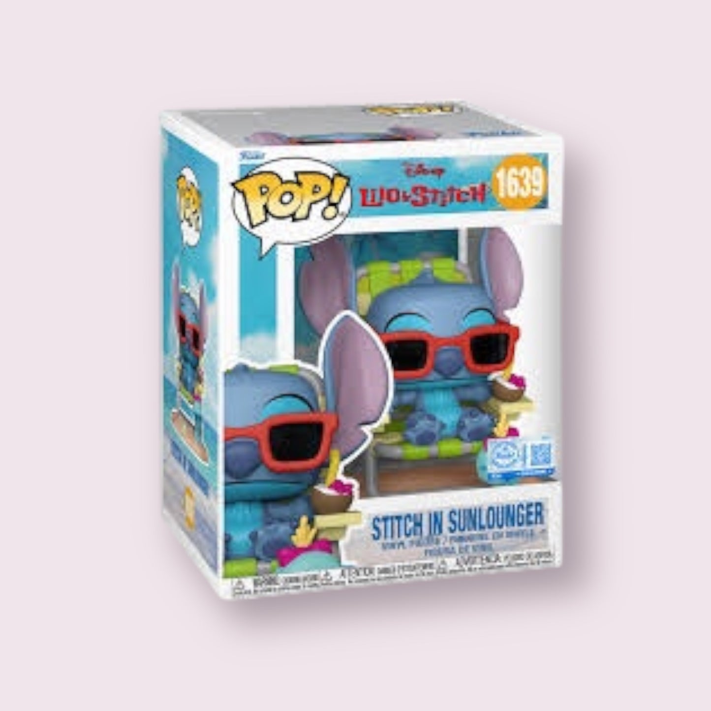 Stitch Is Sunlounger Funko Pop Pixie Candy Shoppe