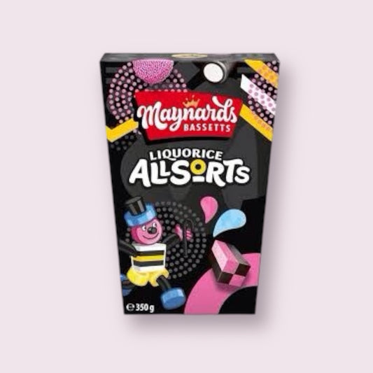 Maynards Bassetts Liquorice Allsorts Box Pixie Candy Shoppe