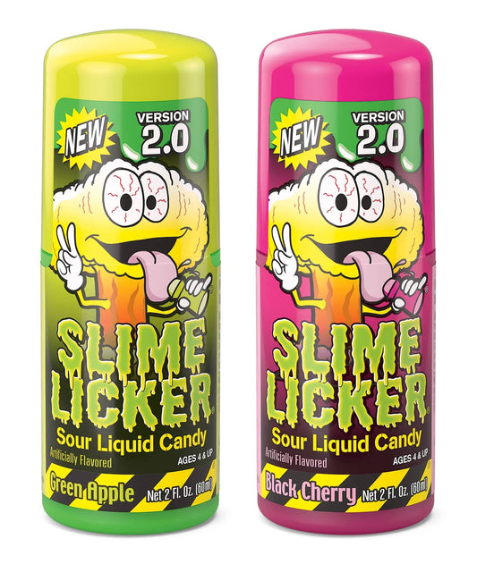 Slime Licker 2.0, Green Apple/Black Cherry Grandpa Joe's Candy Shop