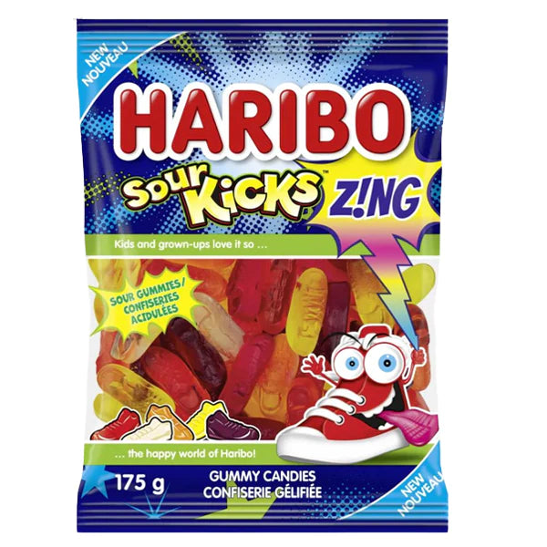 Haribo Sour Kicks Bag  Pixie Candy Shoppe   