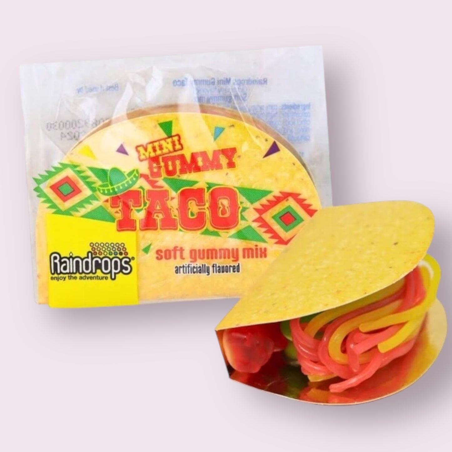 Raindrops Mini Gummy Taco Candy Pixie Candy Shoppe