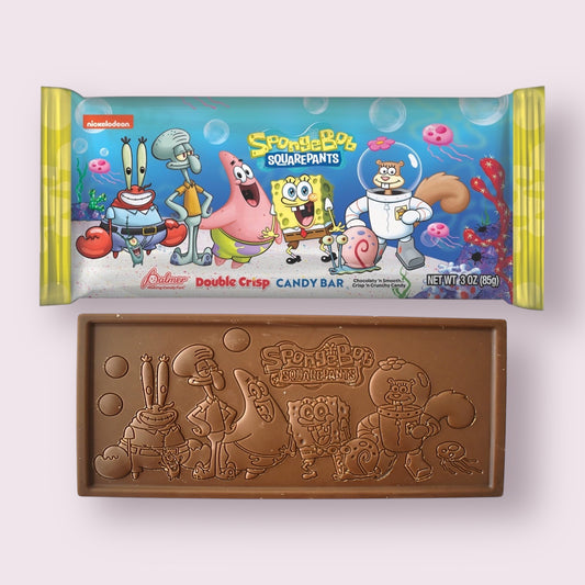 Palmer SpongeBob Double Crisp Chocolate Bar Pixie Candy Shoppe
