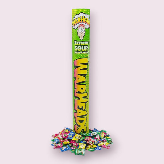 24" Mega Candy Tube, Warheads, 14oz Tube Grandpa Joe's Candy Shop