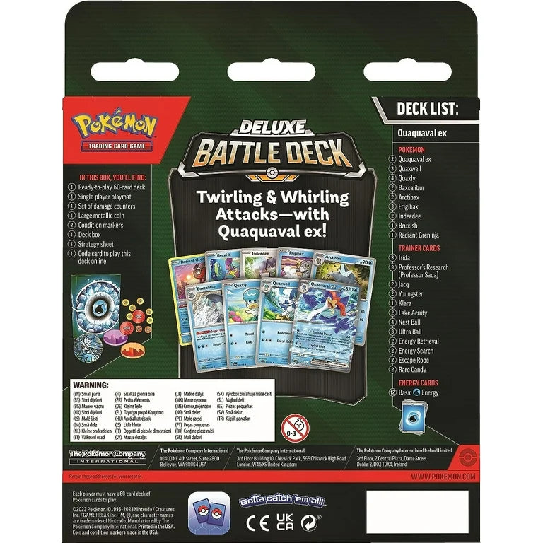 POKEMON ex DLX BATTLE DECK MEOWSCARDA/QUAQUAVAL Pixie Candy Shoppe