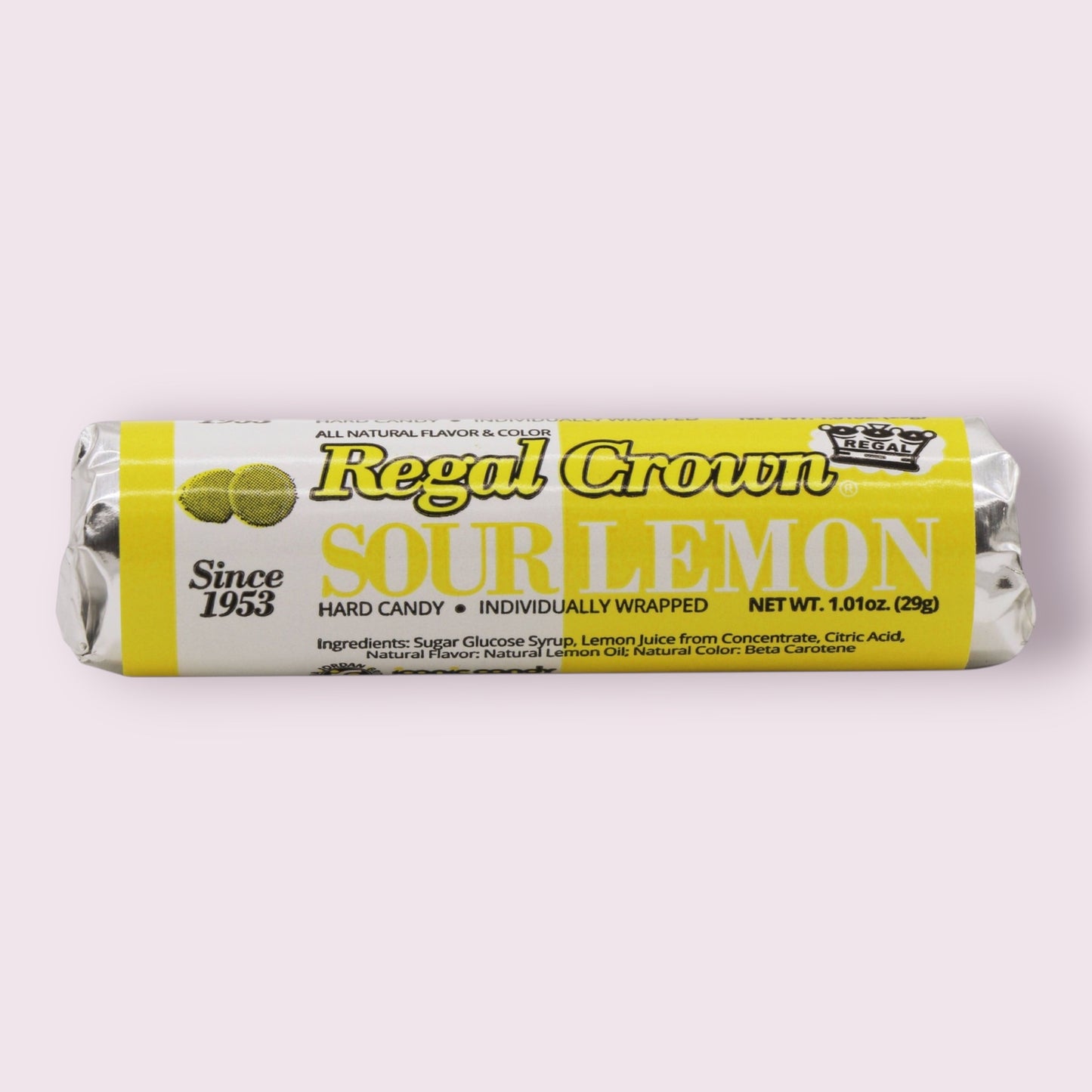 Regal Crown Sour Lemon Candy Candy Grandpa Joe's Candy Shop