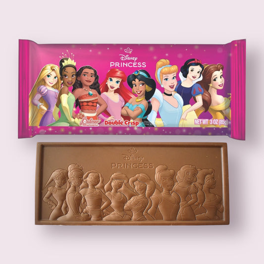 Palmer Disney Princess Double Crisp Chocolate bar Pixie Candy Shoppe
