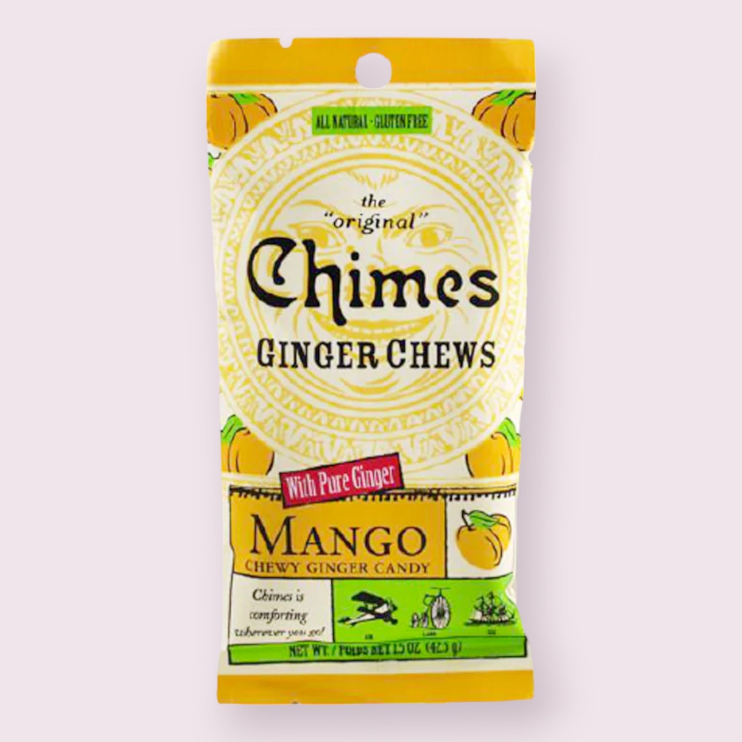 Chimes Mango Ginger Chews Bag  Pixie Candy Shoppe   