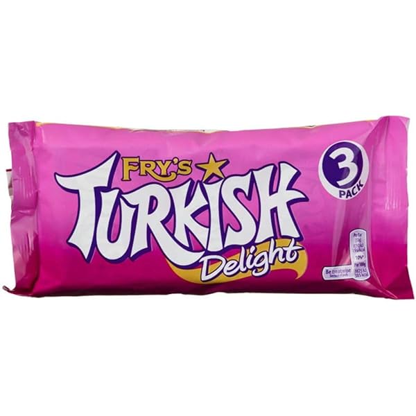 Cadbury Fry's Turkish Delight 3 Pack British Pixie Candy Shop   