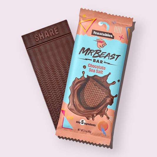 Mr. Beast Feastables Chocolate Sea Salt Bar  Pixie Candy Shoppe   