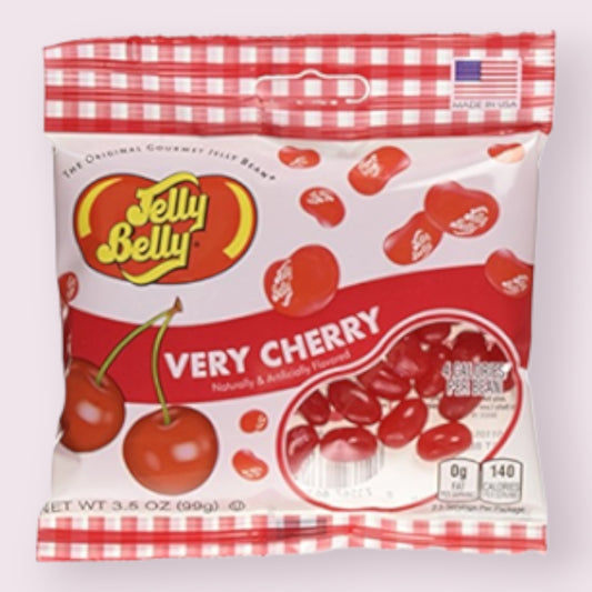 Jelly Belly Very Cherry Jellybean Bag jelly bean Pixie Candy Shoppe   