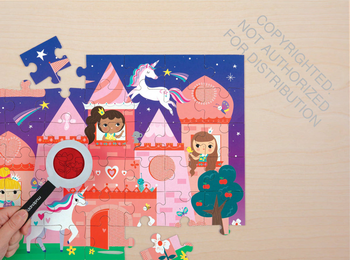 Unicorn Castle Secret Pictures Puzzle Raincoast Distribution Group