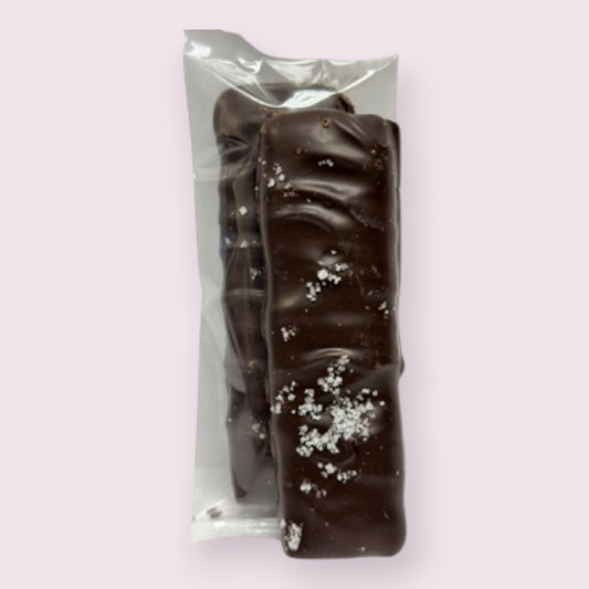 An Dea Chocolate Dark Sea Salt Caramel Bar Pixie Candy Shoppe