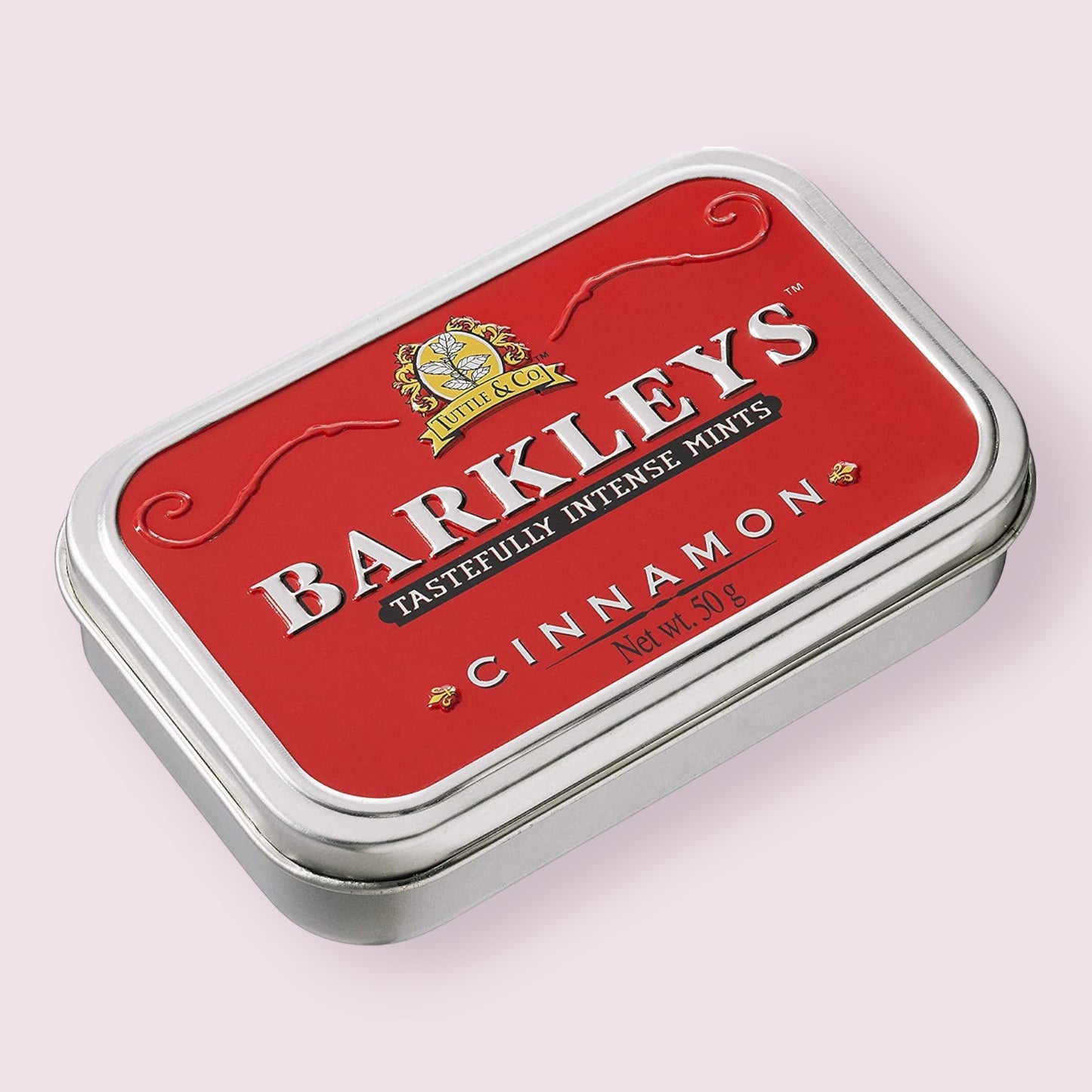Barkleys Cinnamon Mints Tin  Pixie Candy Shoppe   