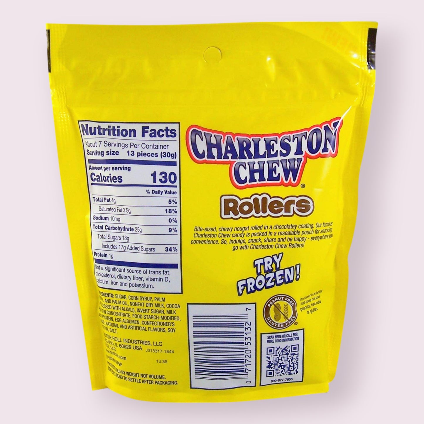 Charleston Chew Rollers Bag  Pixie Candy Shoppe   