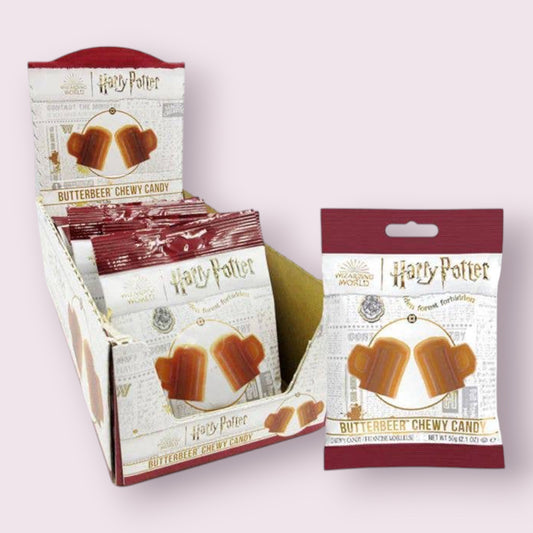 Jelly Belly Harry Potter Butterbeer Chewy Candy Grandpa Joe's Candy Shop
