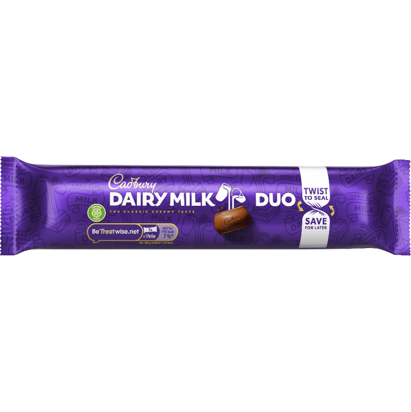 Cadbury Dairy Milk Duo Bar  Pixie Candy Shoppe   