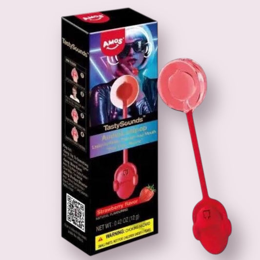 Amos Tasty Sounds Musical Audio Lollipop Pixie Candy Shoppe