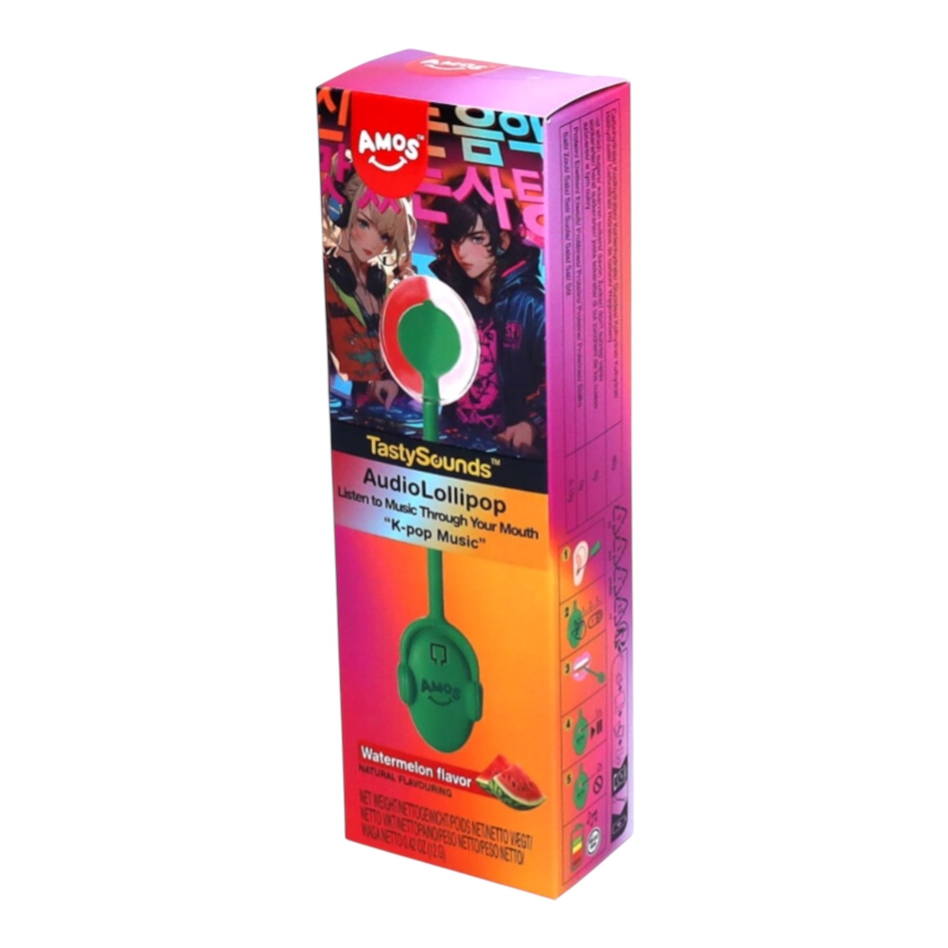 Amos Music Lollipop Watermelon Pixie Candy Shoppe