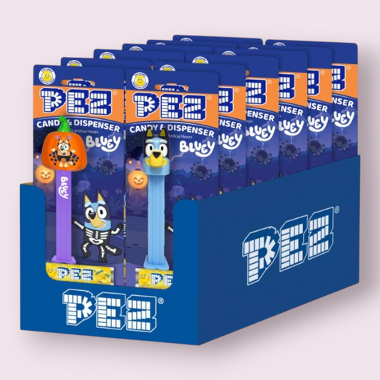 Pez Blister - Halloween Bluey-singles Grandpa Joe's Candy Shop