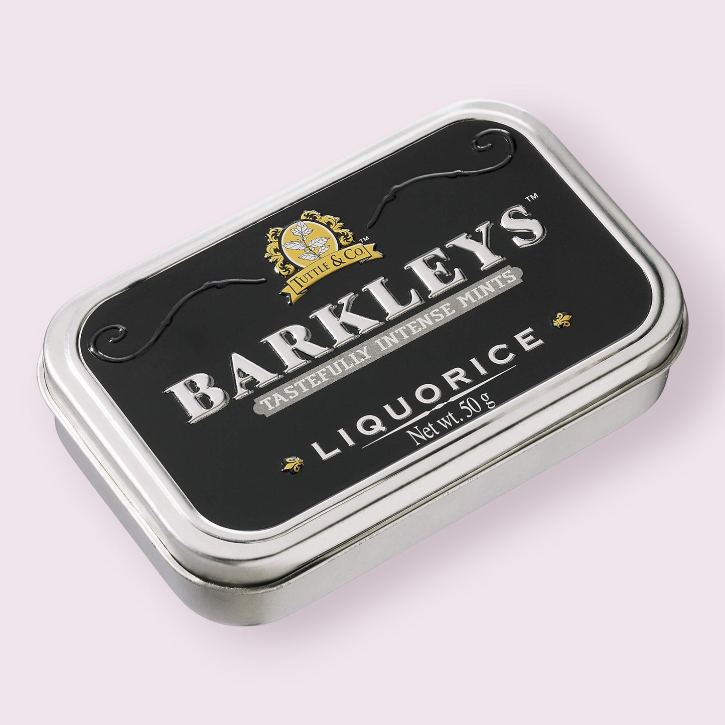 Barkleys Liquorice Mints Tin Candy Pixie Candy Shoppe   