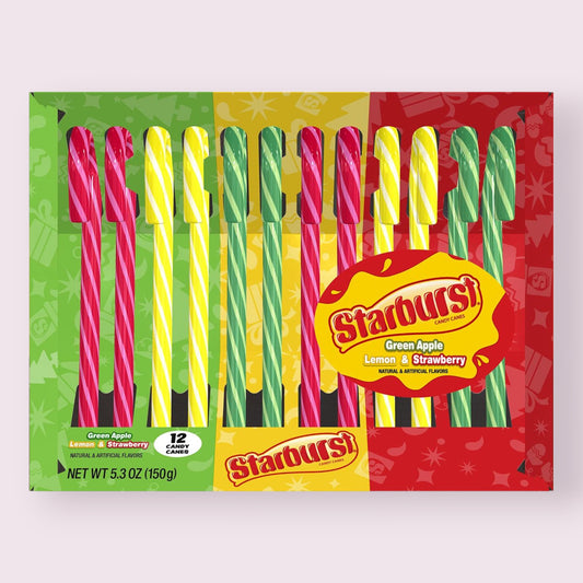 Starburst Candy Canes  Pixie Candy Shoppe   