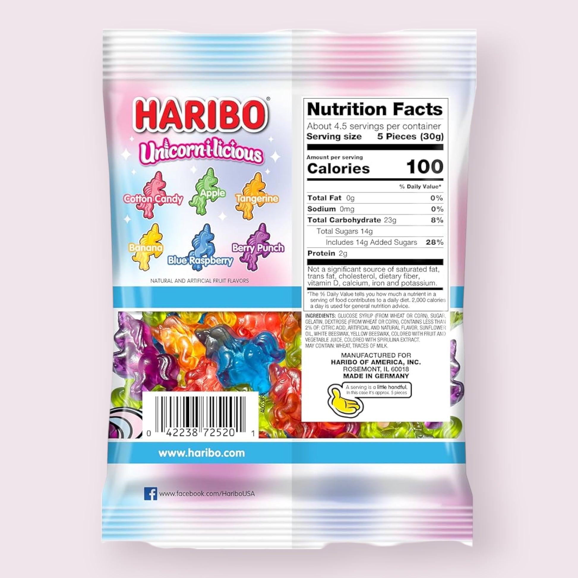 Haribo Unicorn-I-licious Bag  Pixie Candy Shoppe   