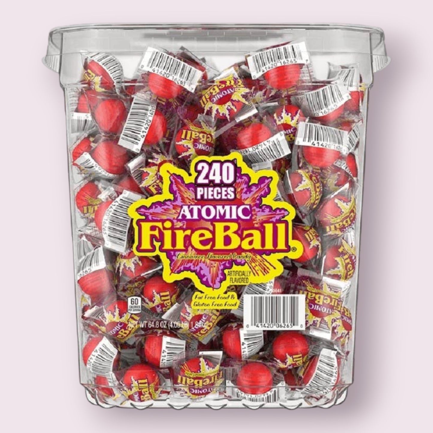 Ferrara Atomic Fireball Cinnamon Candy Grandpa Joe's Candy Shop