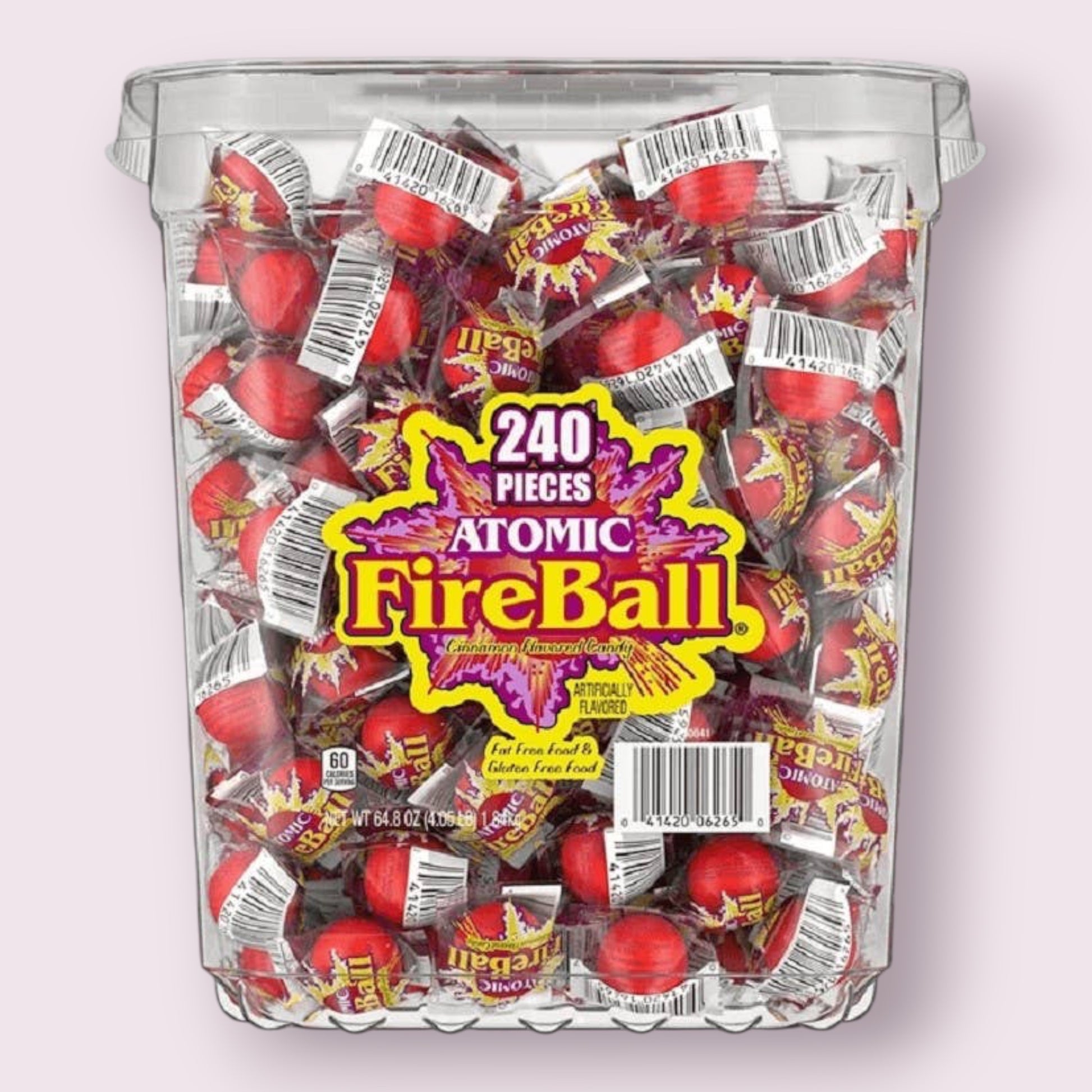 Ferrara Atomic Fireball Cinnamon Candy Grandpa Joe's Candy Shop