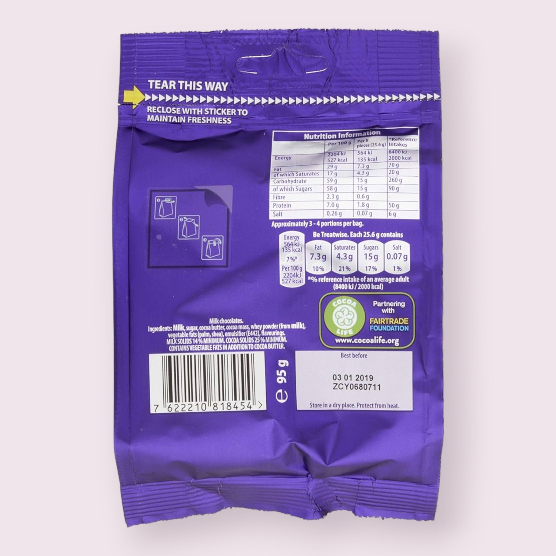 Cadbury's Twirl Bites Bag  Pixie Candy Shoppe   