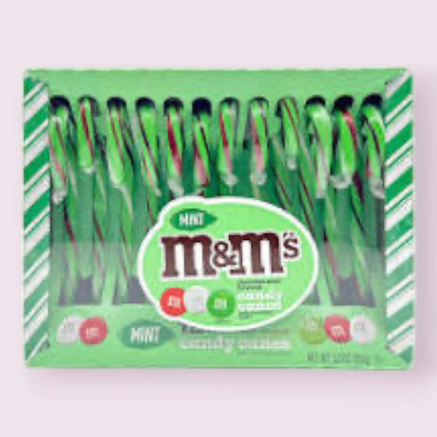 M&M Mint Candy Canes  Pixie Candy Shoppe   