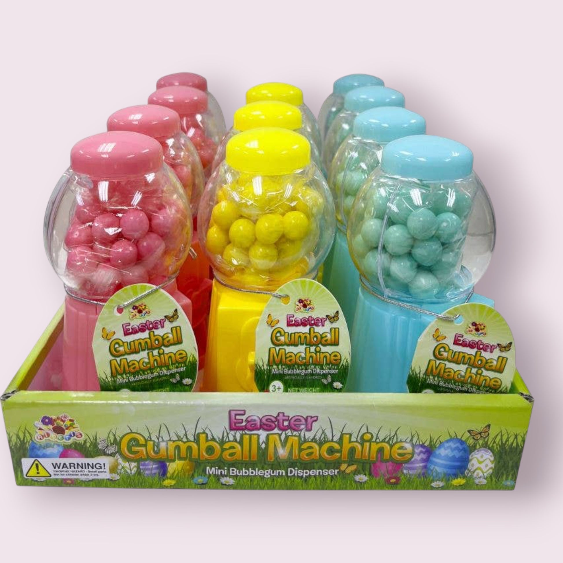 Easter Gumball Machine, 1.4oz Grandpa Joe's Candy Shop