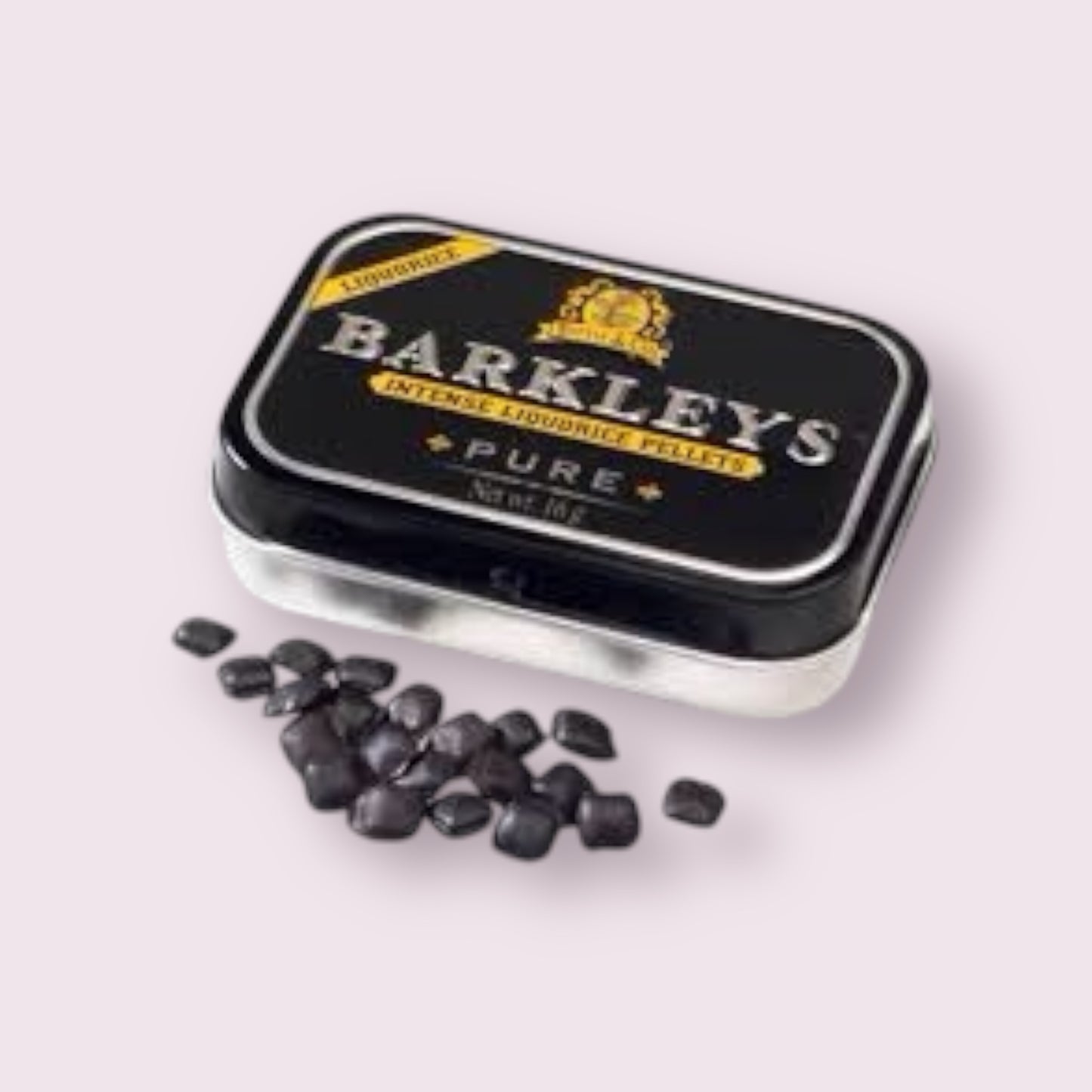 Barkleys Intense Liquorice Pellets  Pixie Candy Shoppe   