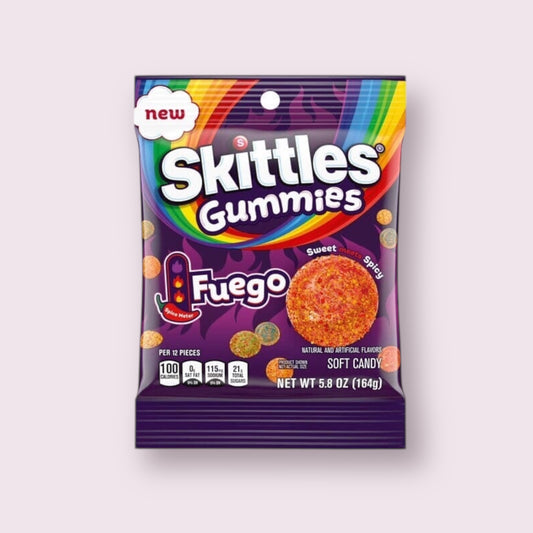 Skittles Fuego Spicy Gummies Bag Pixie Candy Shoppe