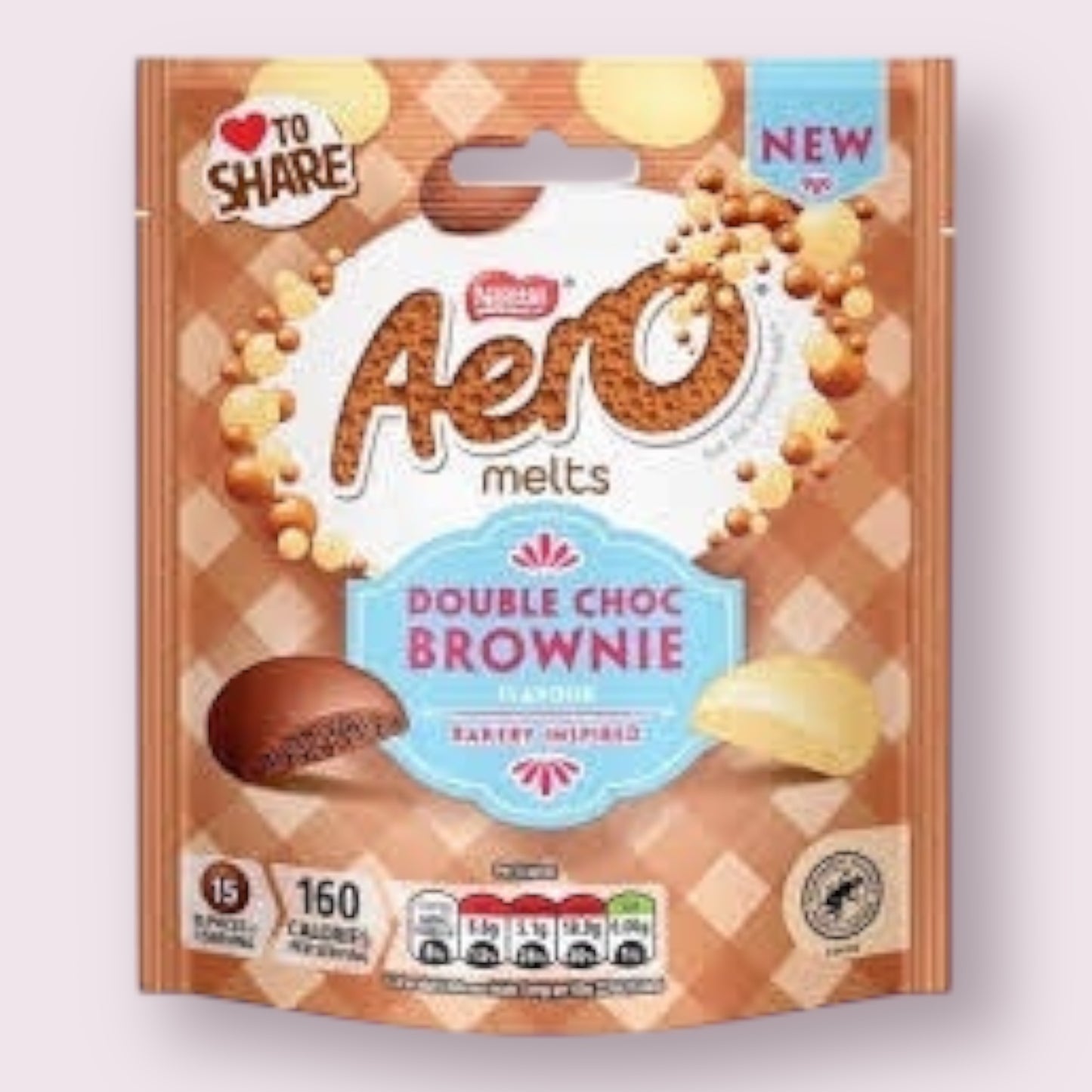 Aero Melts Double Choc Brownie Pixie Candy Shoppe