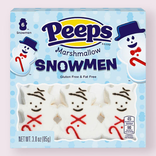 Peeps Snowman 6 pack  Pixie Candy Shoppe   