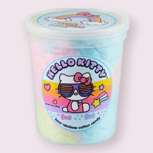 Hello Kitty Sour Rainbow Cotton Candy  Pixie Candy Shoppe   