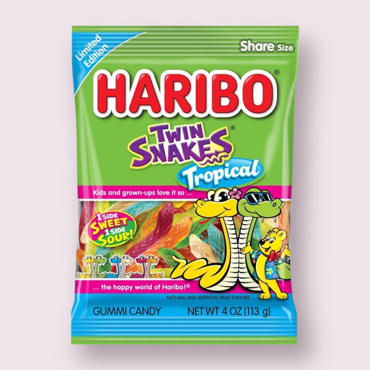 Haribo Tropical Twin Snakes Pixie Candy Shoppe