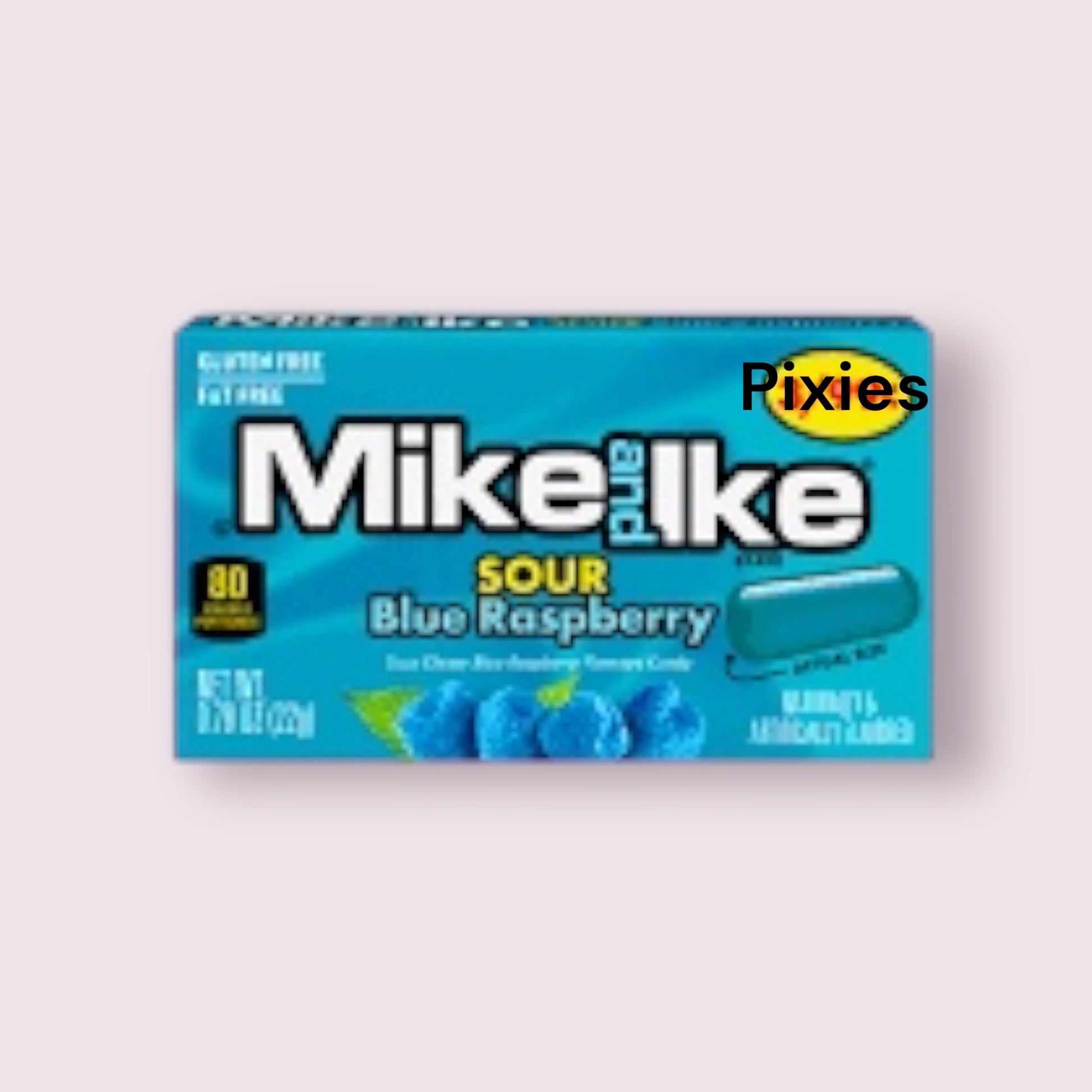 Mike and Ike Sour Blue Raspberry Pixie Candy Shoppe
